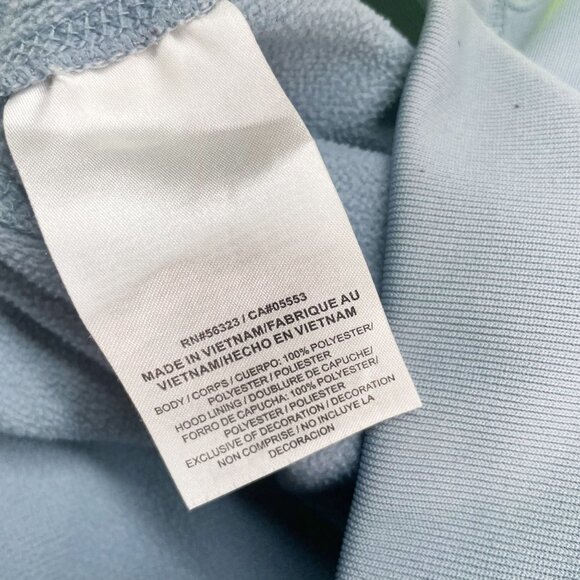 Nike Youth Large Quarter Zip Therma-Fit Hoodie Gray Neon Yellow Polyester - Picture 7 of 7